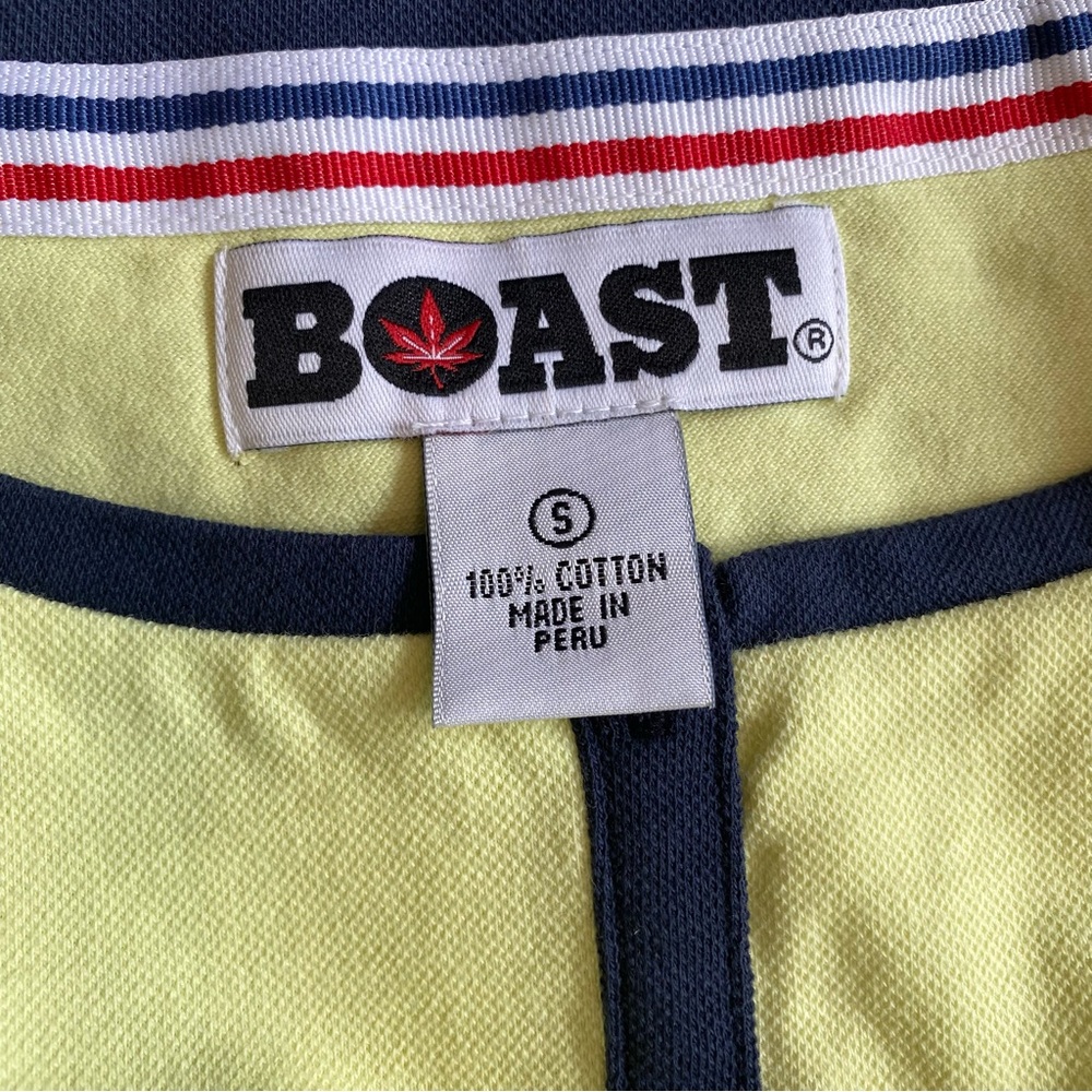Boast NWT yellow and navy blue tennis country club dress size S - Picture 2 of 8